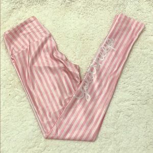 Goldsheep Pink Striped Leggings